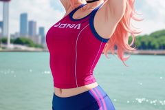 anime-girl-in-real-life-in-tight-pants-posing-by-the-water-3